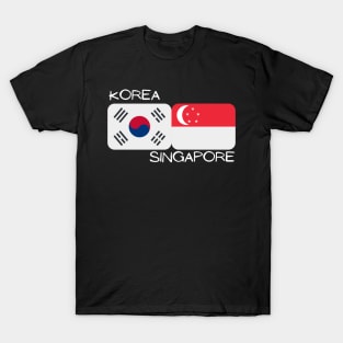 Korean Singaporean - Korea, Singapore T-Shirt